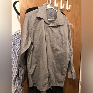 Men's Classic Gray Dress Shirt- $50 or $45 w/offer